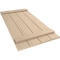 Ekena Millwork Rustic Four Board Joined Board-n-Batten Sandblasted Faux Wood Shutters, 22W x 32H, PR SHUBJS22X32SDPR - alternate 13